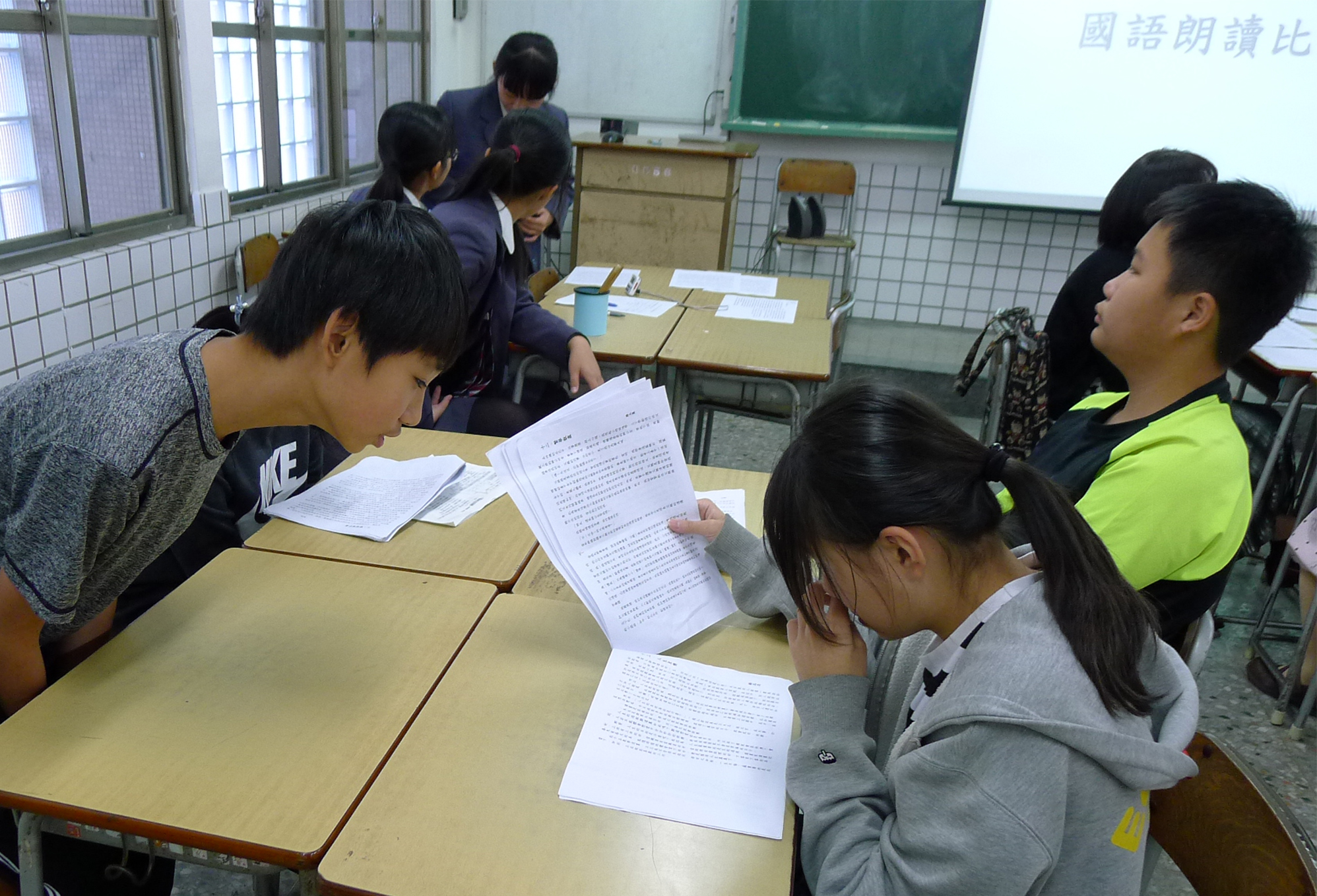 1071217 (107)學年度第一學期國中部語文競賽-國語暨閩南語朗讀項目