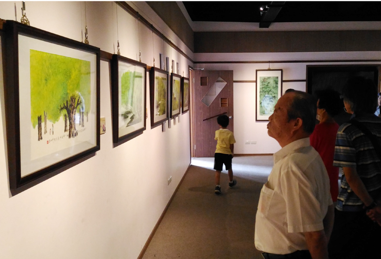 2015.10.29 花鳥、雲瀑與田園—許世恭畫展