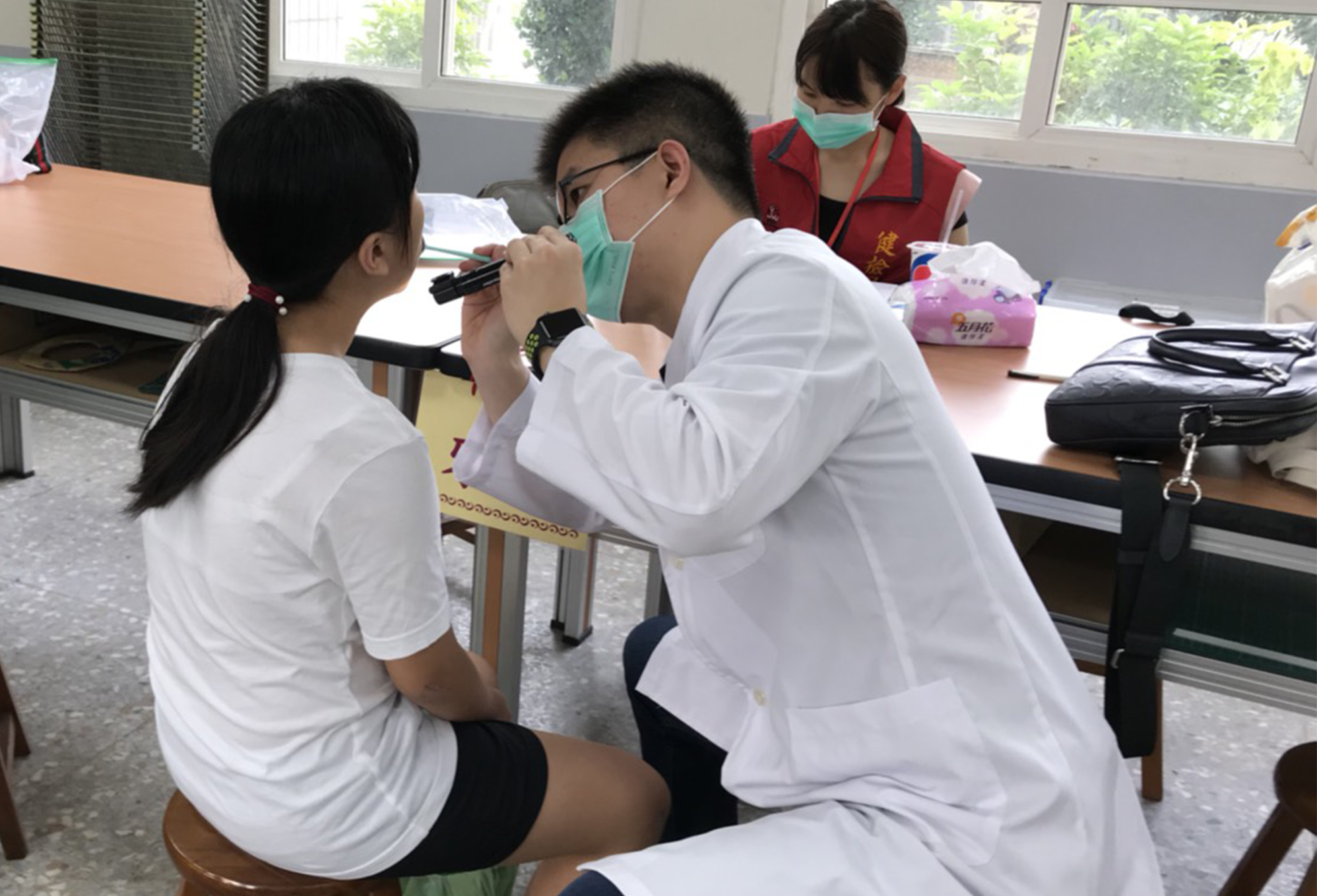 1070920 國中部新生健康檢查照片